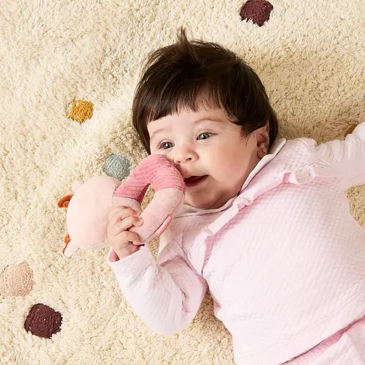 Текстильная погремушка Miniland Baby Deer (97372) - фото 4