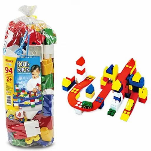 Детский конструктор „Юни-блок”-94 70125 из 94х деталей