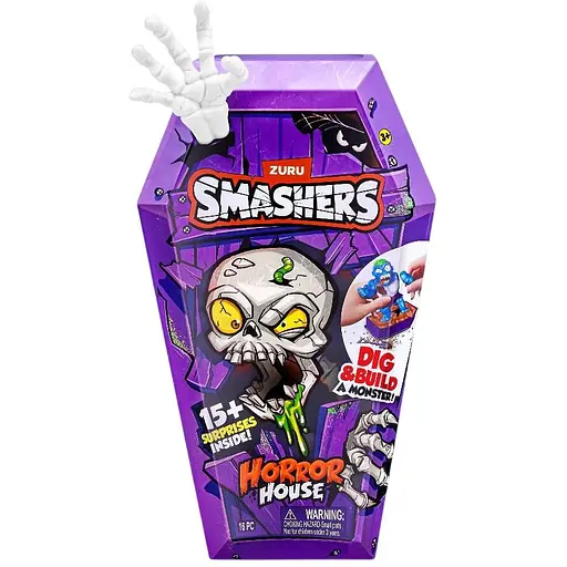 Игрушка Smashers Средний Дом Ужасов Зомби в наборе с аксессуарами (74125B)