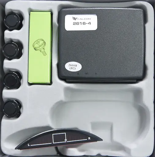 Паркувальний радар Falcon 2616 black-4 датчика - фото 7