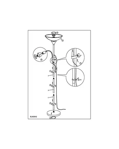 Торшер Eglo 82844 UP 2 - фото 3
