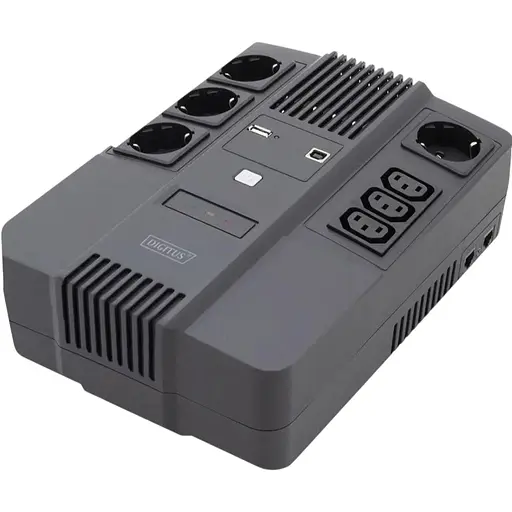 Лінійно-інтерактивний ДБЖ Digitus All-in-One 800VA/480W (DN-170111)