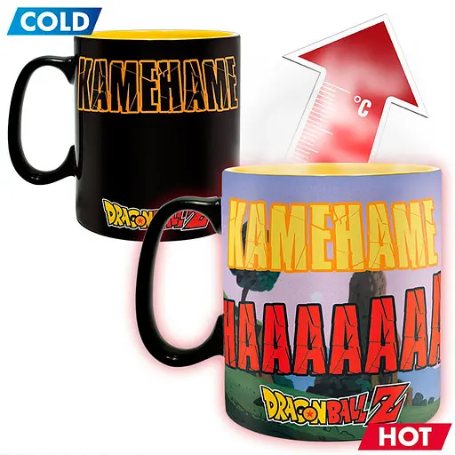Чашка хамелеон Dragon Ball Kamehameha (Драгон бол) 460 мл - фото 2