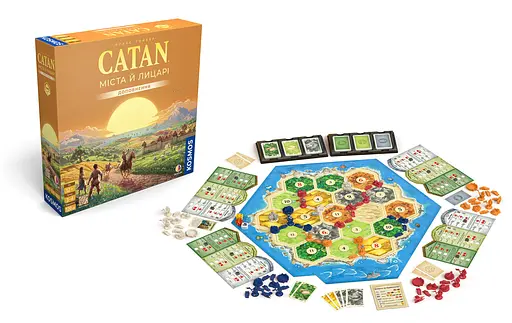 Catan: Міста і лицарі Rozum - Настільна гра (R104UA) - фото 3