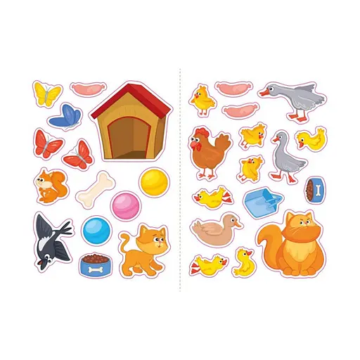 Створи свою історію Собачка Ранок 1298004 з наліпками - фото 5