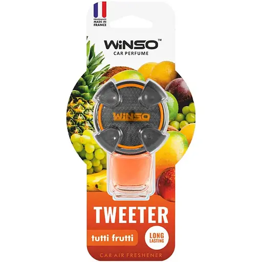 Ароматизатор Winso Tweeter Tutti Frutti 8 мл - фото 1
