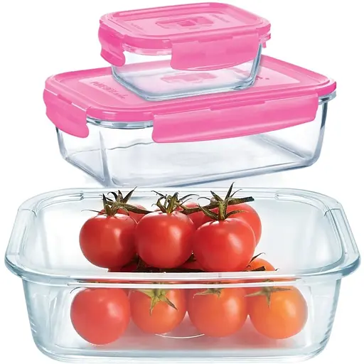 Набір контейнерів із сумкою Luminarс Pure box active, 3 шт. (6529086)