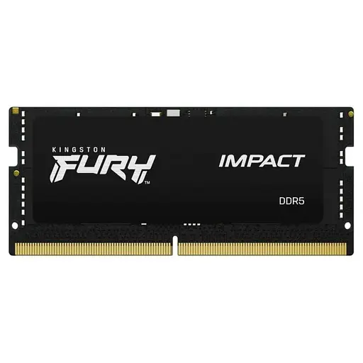 Устройство для ноутбуков Kingston Fury 16 GB SO-DIMM DDR5 4800 MHz Impact (KF548S38IB-16) - фото 4
