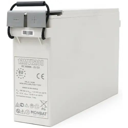 Акумулятор Monbat Front Terminal 12MVR200 AGM 12V 200Ah