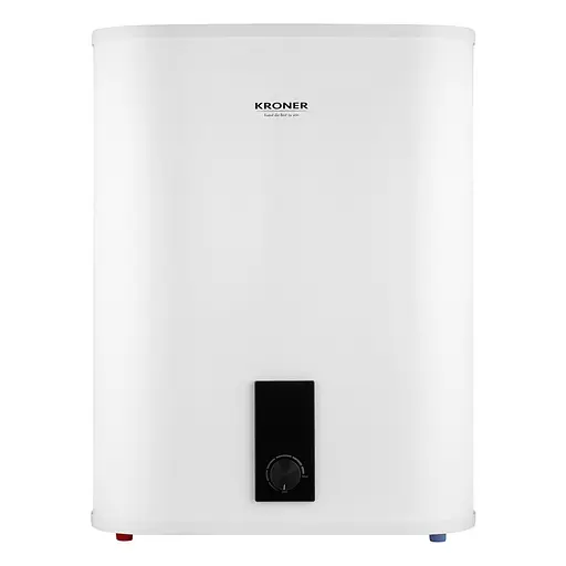 Водонагреватель Kroner NEO Flacher K50PVH2 50 л, 2 кВт, мокрый ТЭН, универсальный, прямоугольный, белый (CV035490) - фото 1
