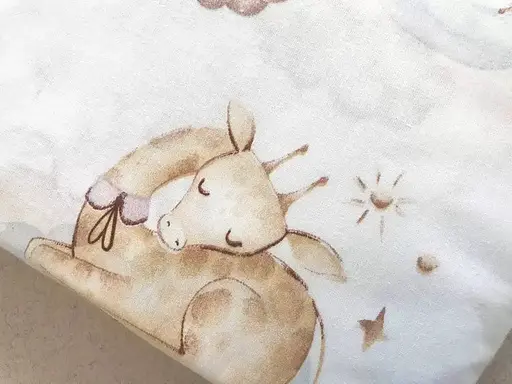 Хлопковая пеленка Moontime 100х80см "Жирафы" - фото 2