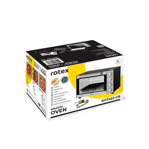 Електрична піч Rotex ROT452-CB - фото 13