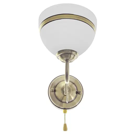 Бра Brille LK-570W/1 настінне накладне класичне E27 AB - фото 3