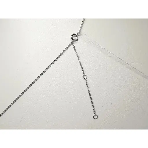 Серебряное колье Подиум с фианитами. KN8173 - фото 4