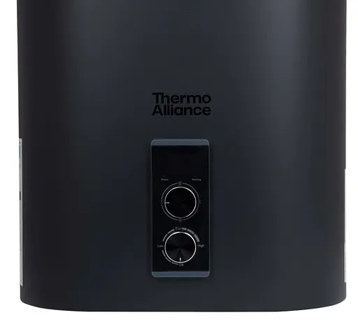 Водонагреватель электрический Thermo Alliance, 2 кВт, мокрый ТЭН, 50 л плоский, вертикальный, прямоугольный, черный (DT50V20G(PD)/2В) - фото 4