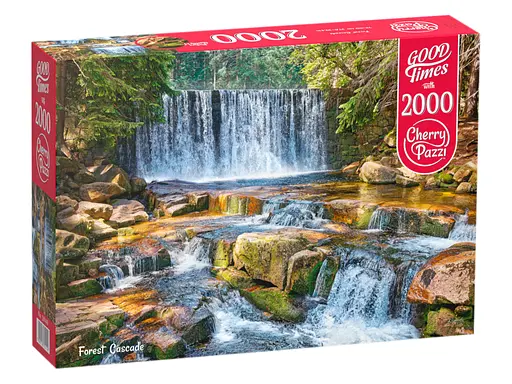 Пазли CherryPazzi Водоспад у лісі, 2000 елементів, 70x100 см, 50149