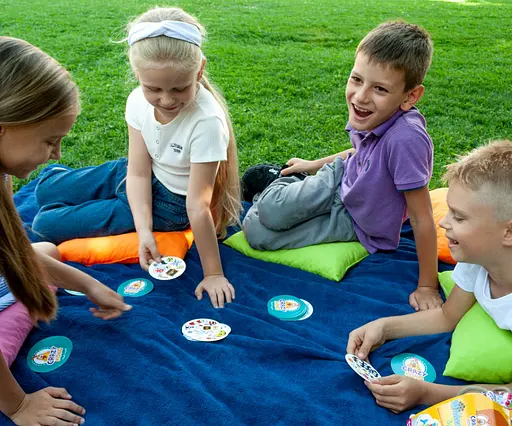 Дитяча настільна гра в мішечку "Хлоп! Хвать!" VT8077-13, 56 карток - фото 4