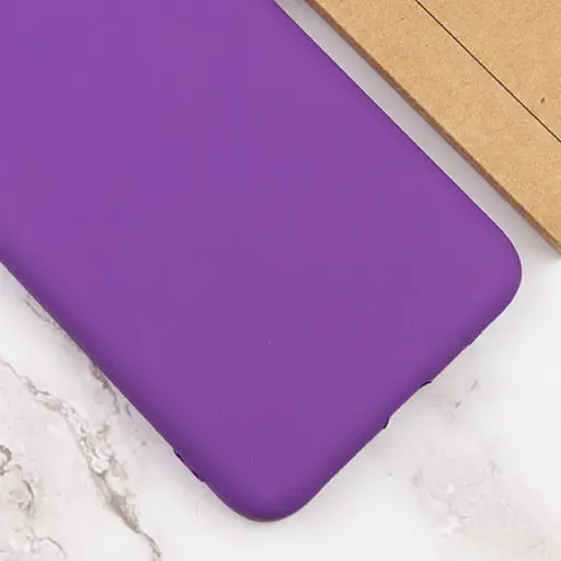Чехол Lakshmi Silicone Cover Full Camera (AA) для Samsung Galaxy A56 5G Фиолетовый/Purple - фото 2