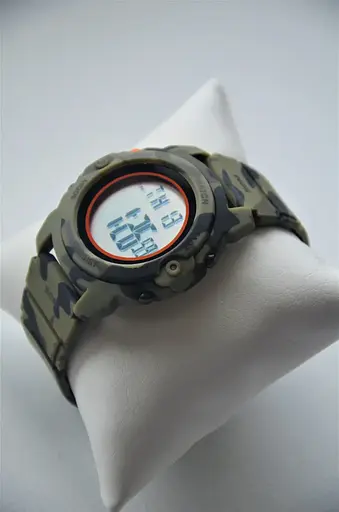 Детские наручные часы Skmei 1574 Зеленый камуфляж - фото 6