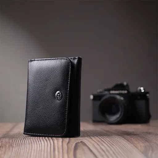 Кожаный женский кошелек ST Leather 11.5х8.5х2 см acs0029436 - фото 10