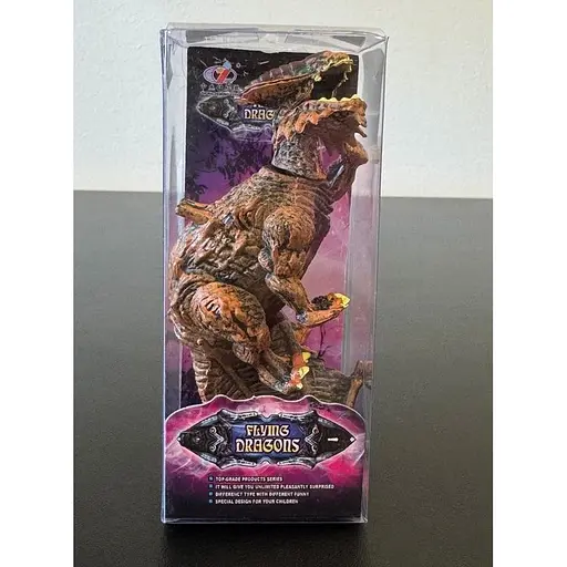 Фигурка Dino Toys Дракон 100B желтая (Q9899-100B) - фото 6