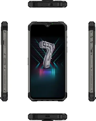 Захищений смартфон Ulefone Armor 7E 4/128GB АКБ 5 500мАг Black - фото 6