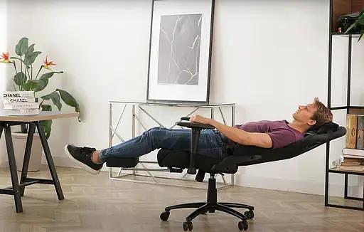 Геймерское кресло GT Racer черное (X-5108 Black) - фото 15