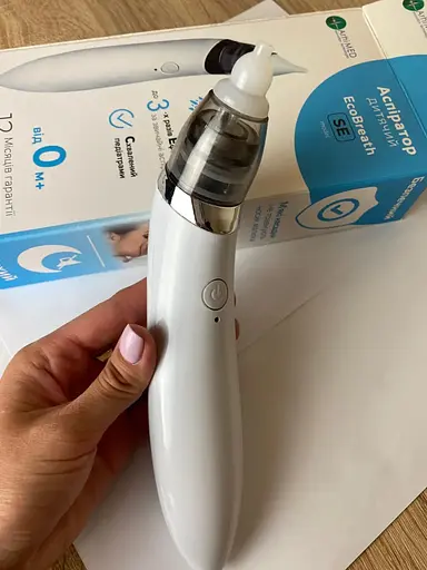 набор: аспиратор электронный назальный ArhiMED EcoBreath SE + набор поролоновых фильтров ArhiMED для аспираторов 20 шт. - фото 10