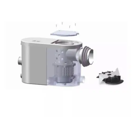 Каналізаційна установка SHIMGE WT 500B 0,5 кВт, Нmax 9 м, Qmax 125 л/хв - фото 2