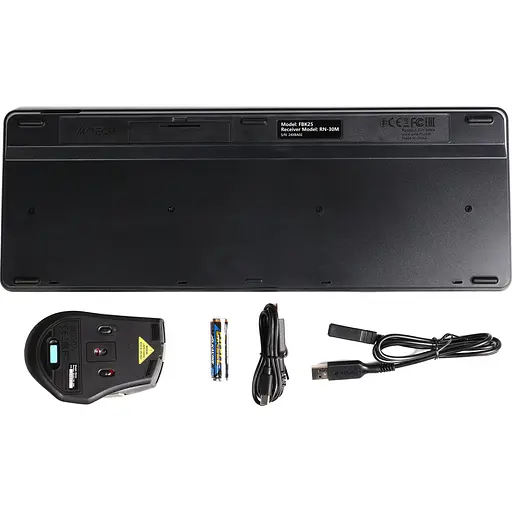 Комплект (клавіатура + миша) A4Tech Fstyler FB2535CS Smoky Grey [138919] - фото 9