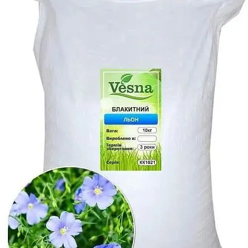 Лен Голубой Весна 10 кг (63319) - фото 1
