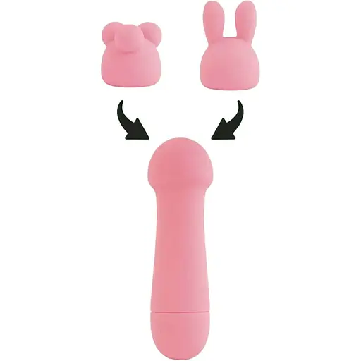 Вібратор Feelztoys Mister Bunny Pink SO4437 (100986) - фото 3