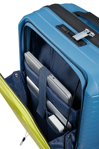 Валіза American Tourister AIRCONIC CORONET BLUE/LIME 55x40x23 55 См 88G*21005 - фото 3
