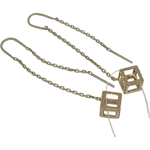 Золоті сережки-протяжки Імперія золота. СПП801ЛИ