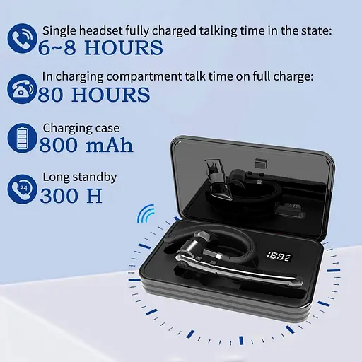 Профессиональная Bluetooth-гарнитура C1 черный - фото 3