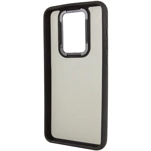 Чехол TPU+PC Lyon Frosted для Xiaomi Redmi Note 9 / Redmi 10X Черный - фото 3