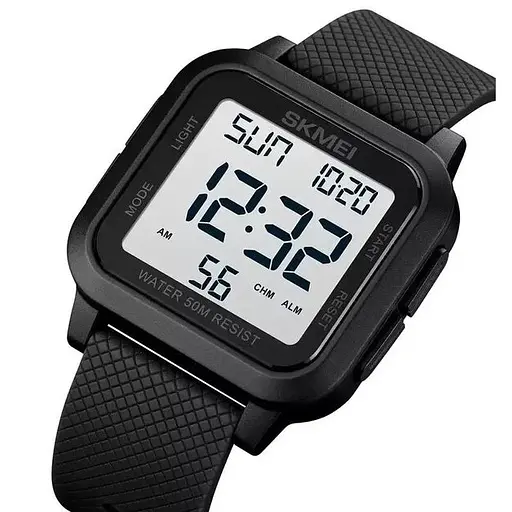 Наручные мужские часы Skmei 1894 Black - White (12350) - фото 2
