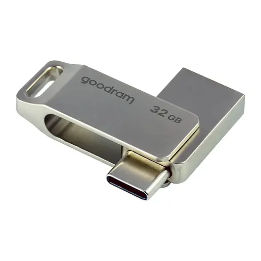 USB флеш накопичувач Goodram 32GB ODA3 Silver USB 3.0 / Type-C (ODA3-0320S0R11) - фото 4