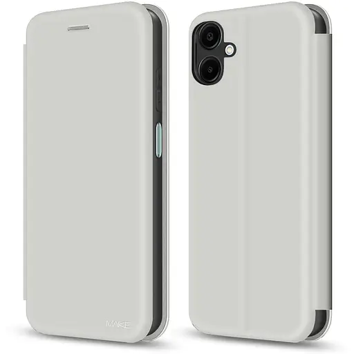 Чохол-книжка Make Samsung A06 Flip Silver