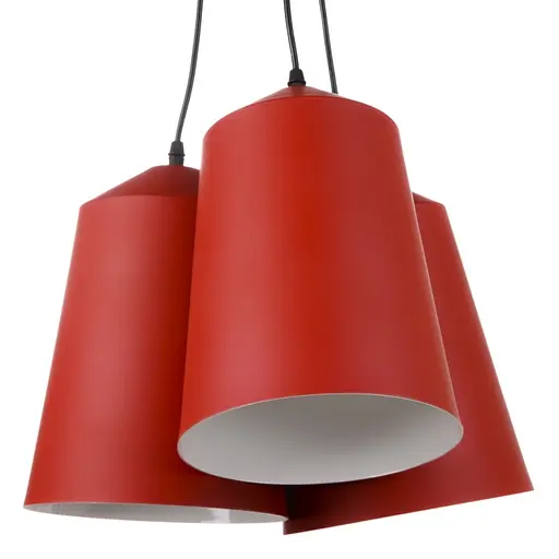 Люстра подвесная Brille для бара E27 Red (BL-223S/3) - фото 2