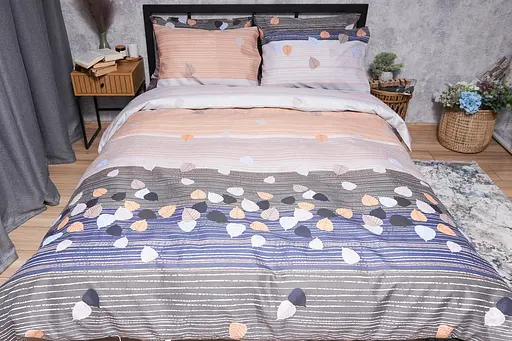 Підковдра Moon&Star Мікросатин Premium Autumn Glow Полуторна Євро 160x220 см - фото 2