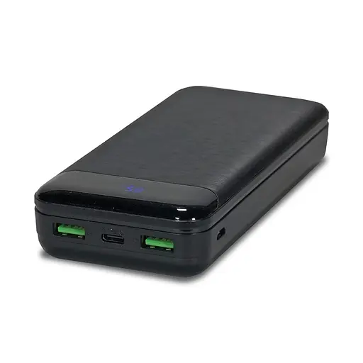 Повербанк 20000 mAh Power Bank Kraft KPB-2020FC Black 22.5W QC3.0 (43-00094) - фото 4