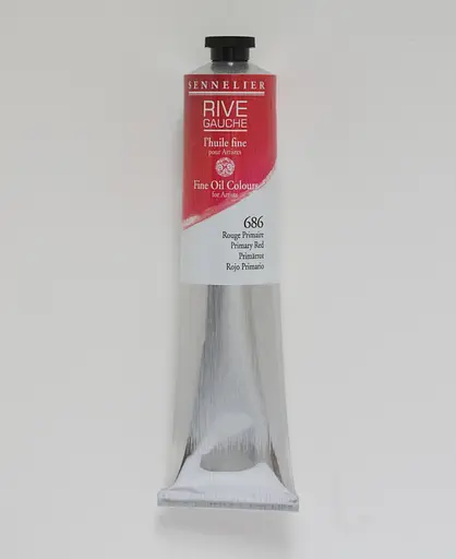 Масляная краска Rive gauche 200 мл, Основной красный (Primary Red)