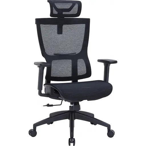 Офісне крісло OfficePro Elegant OC660-B-B-B Black [148662] - фото 6