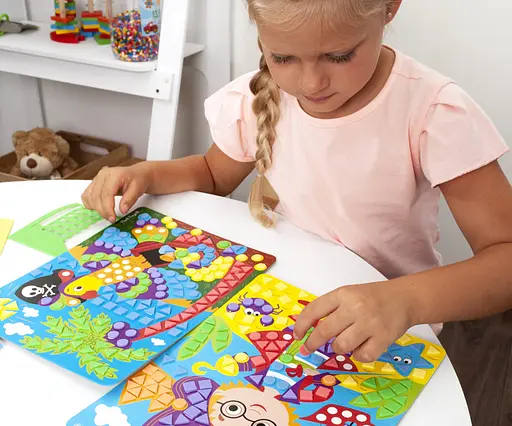 Набор для творчества "Мягкая мозаика. Пират" VT4511-04, 410 мягких наклеек - фото 5