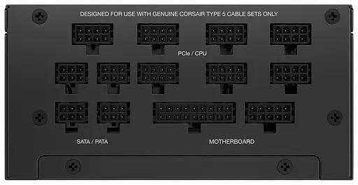 Блок живлення Corsair SF1000L PCIE5 1000W 80+ Gold (CP-9020246-EU) - фото 5
