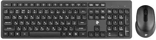 Комплект (клавіатура + миша) 2E MK420 Black (2E-MK420WB) - фото 1