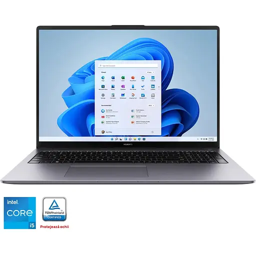 Ноутбук Huawei eBook D16 i5-12450H 4.40GHz, 16" WUXGA, 8GB, 512GB SSD, UHD графикой