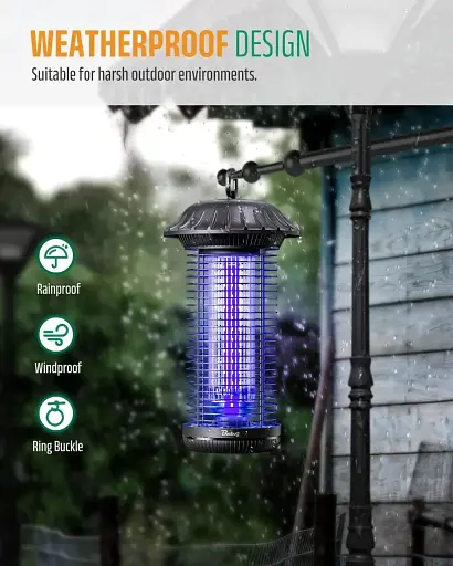 Электронный убийца насекомых Buzbug Bug Zapper - фото 4