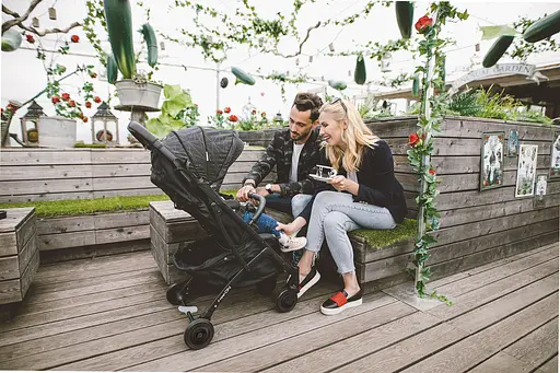 Коляска для ребенка FreeON Diamond, black [CD] - фото 4